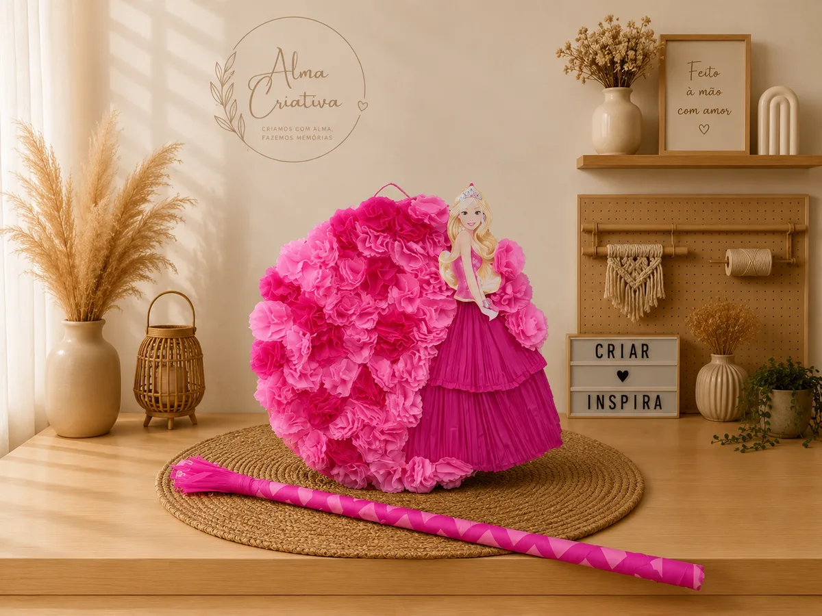 Piñata Princesa Rosa