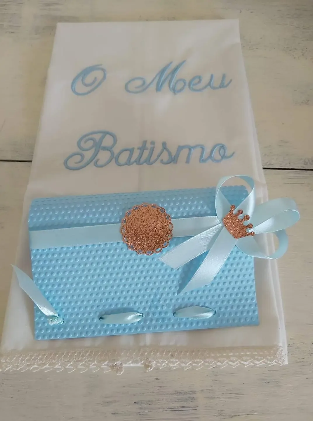 Caixa Personalizada Batizado — Alma Criativa